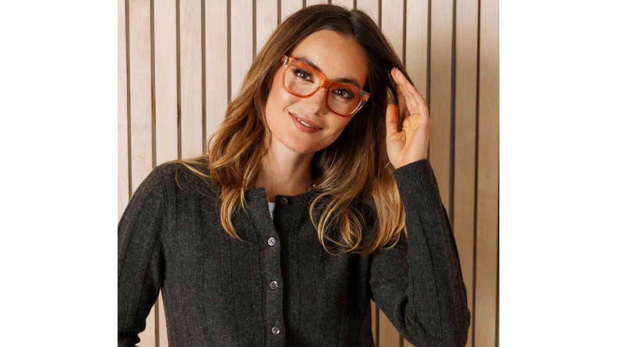 These glasses are available with or without magnification.