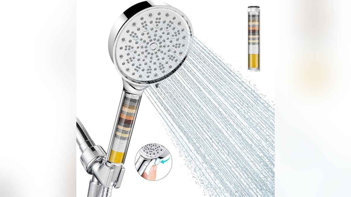 Filter out toxins and give your wash routine a mineral boost.