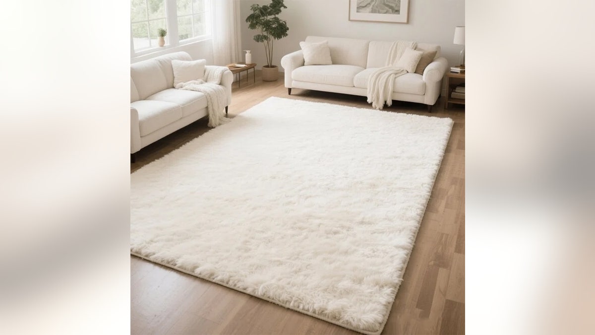 Add instant warmth to any room with a shaggy carpet.