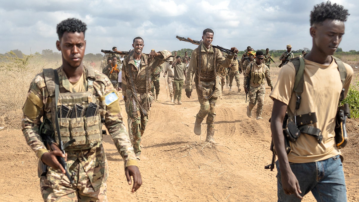 Soldiers of Somalia National Army
