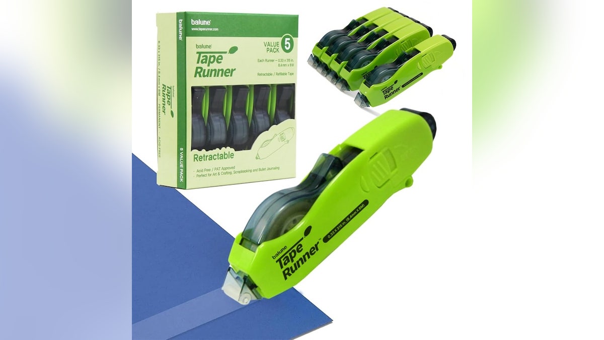 Secure photos and memories with this acid-free tape.