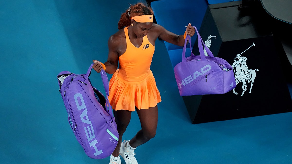 Coco Gauff lascia la corte
