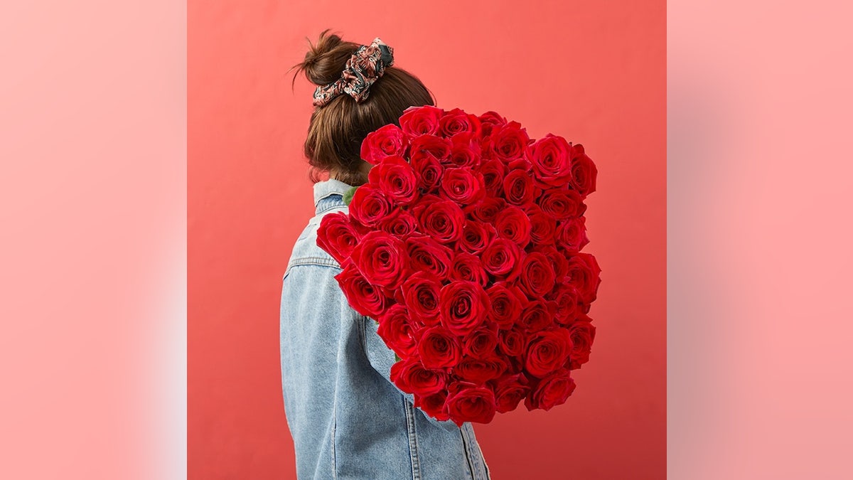 Pair gifted flowers with matching LEGO sets.