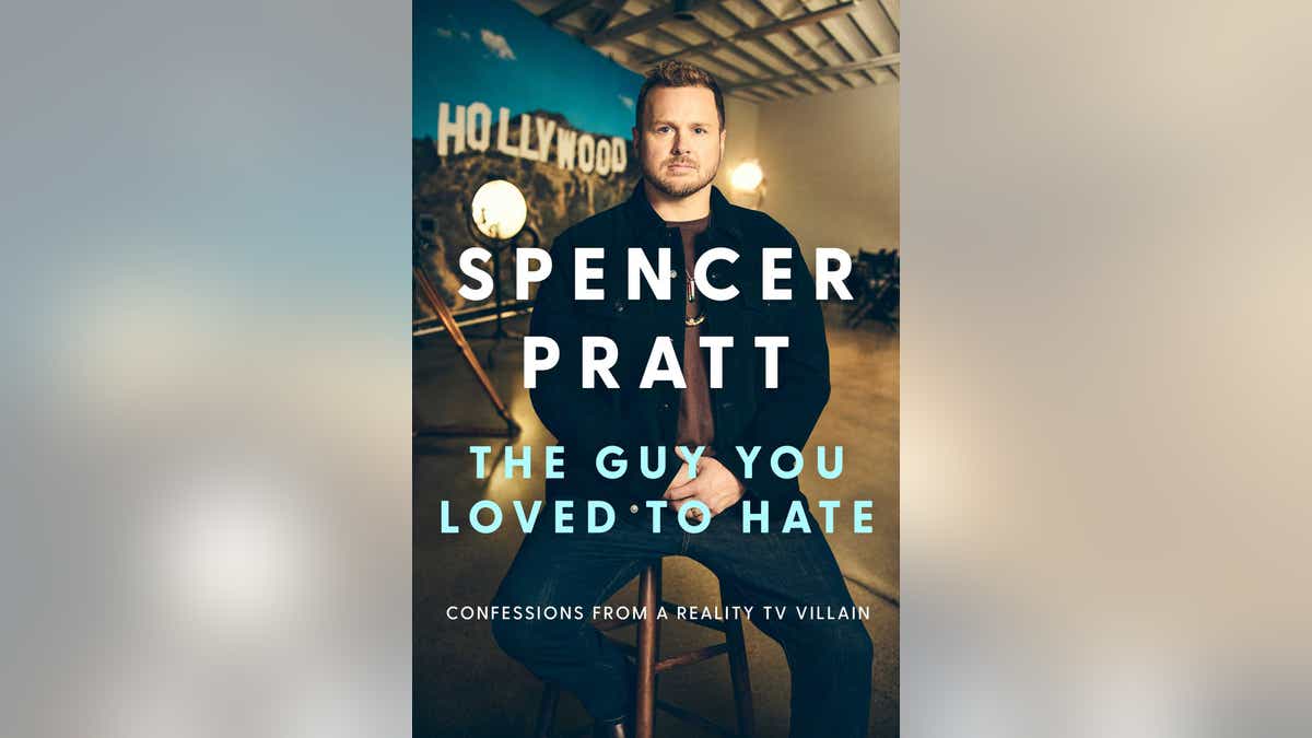 A capa do livro de memórias de Spencer Pratt 