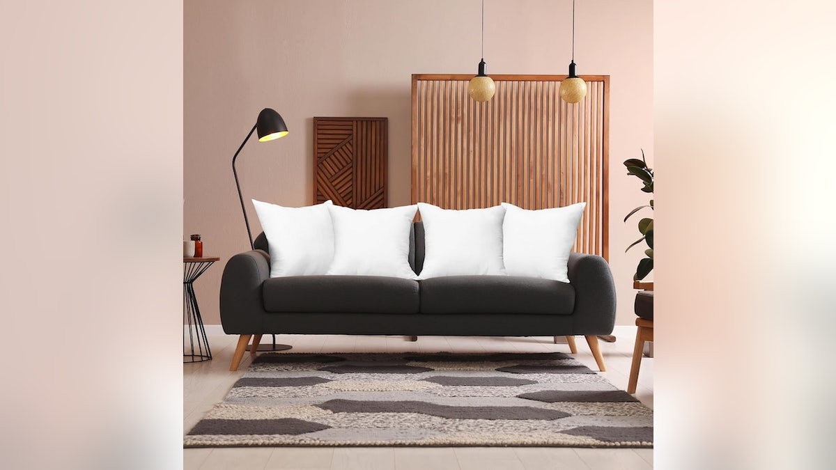 Replace worn down throw pillows for an instant update.