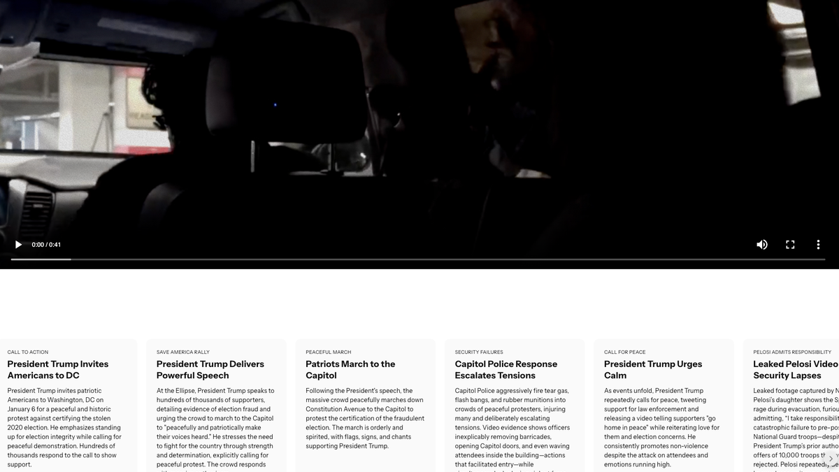 Timeline of Jan. 6 2021 breach of U.S. Capitol