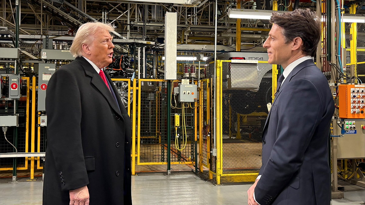 Donald Trump and Tony Dokoupil