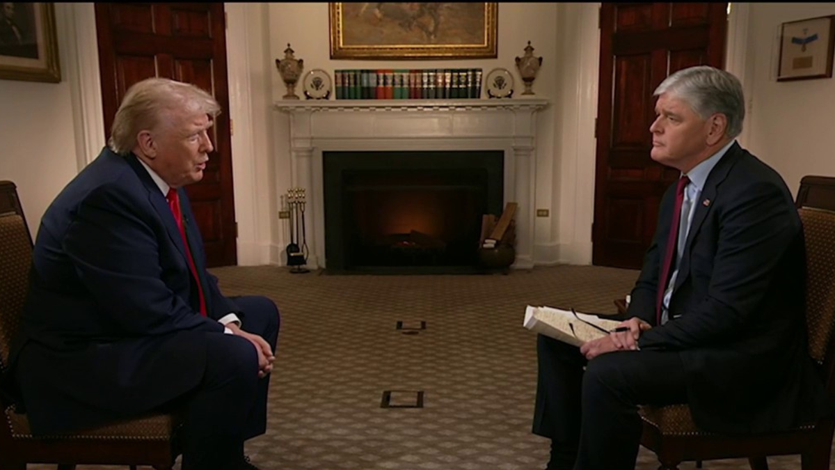 trump, hannity sit down