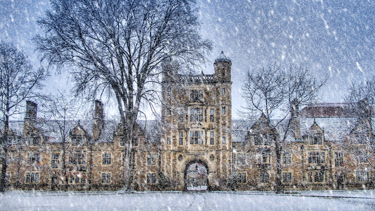 El campus de la Universidad de Michigan Ann Arbor.