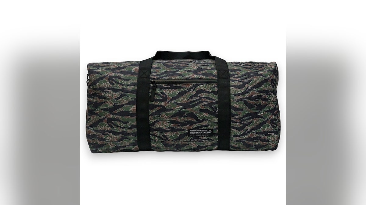 Ensure your belongings stay safe in this heavy-duty duffel.