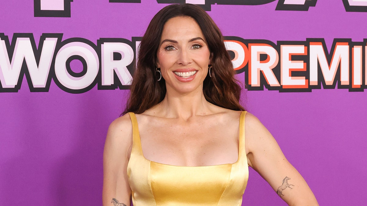 Whitney Cummings at the Los Angeles premiere of "Freakier Friday" in July 2025.