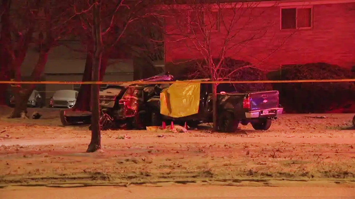 An alleged hit-and-run collision in Wisconsin