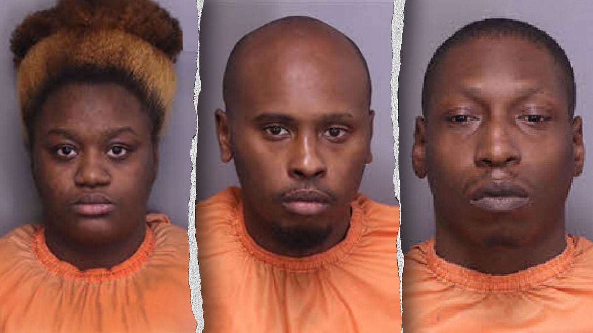 Iryanna Jarissa Fleming, Daquinn Taheen Thomas y Nikko Carraway