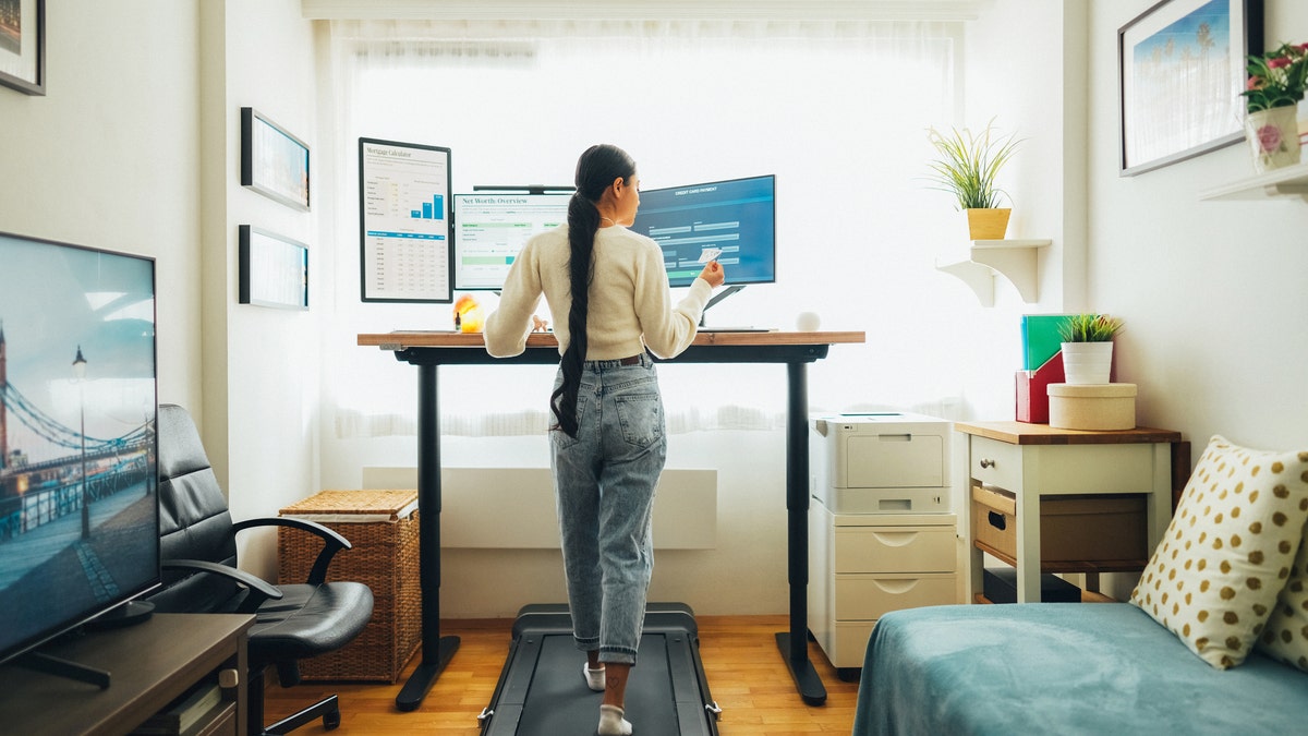 8 under‑desk workout tools to help you move more while you work