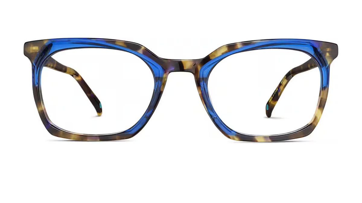 Get a unique geometric shape with these glasses.