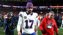 Emotional Bills come to Josh Allen's defense after teary-eyed quarterback says he 'let my teammates down'
