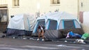 Homeless encampment at center of health alert over rat-borne disease