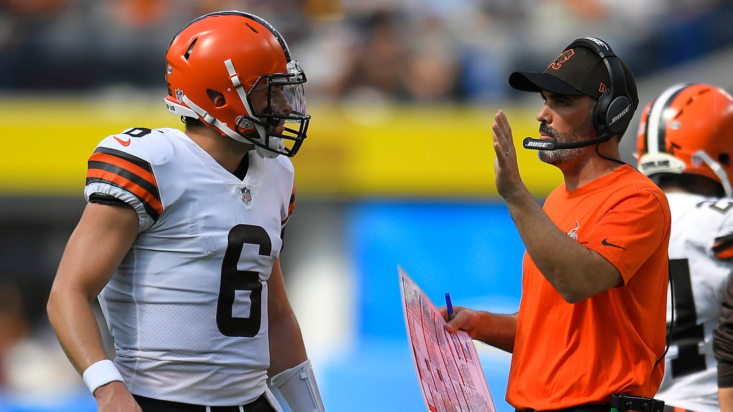 Baker Mayfield welcomes ex-Browns coach Kevin Stefanski to NFC South with pointed message about Browns exit