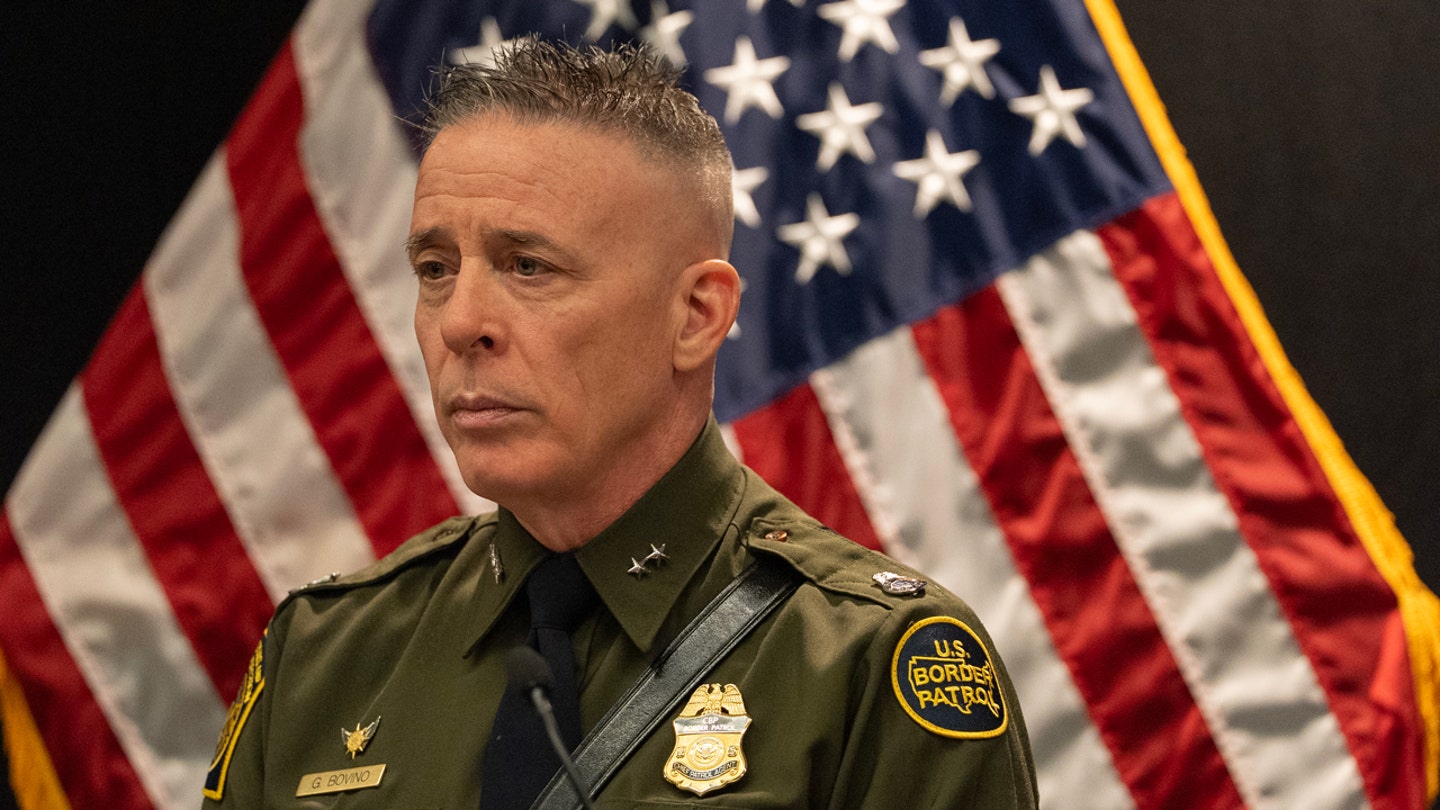 U.S. Customs and Border Patrol Commander at Large Greg Bovino during a news conference on immigration enforcement operations underway in the Twin Cities metro area, Operation Metro Surge, Thursday, January 22, 2026 in Minneapolis, Minn. (Jerry Holt/The Minnesota Star Tribune via Getty Images)