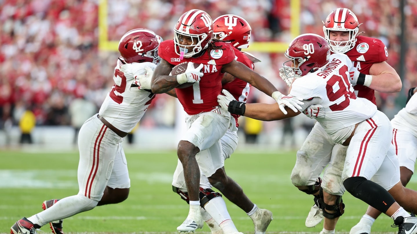 Indiana hands Alabama worst postseason loss in program history in Rose Bowl beatdown