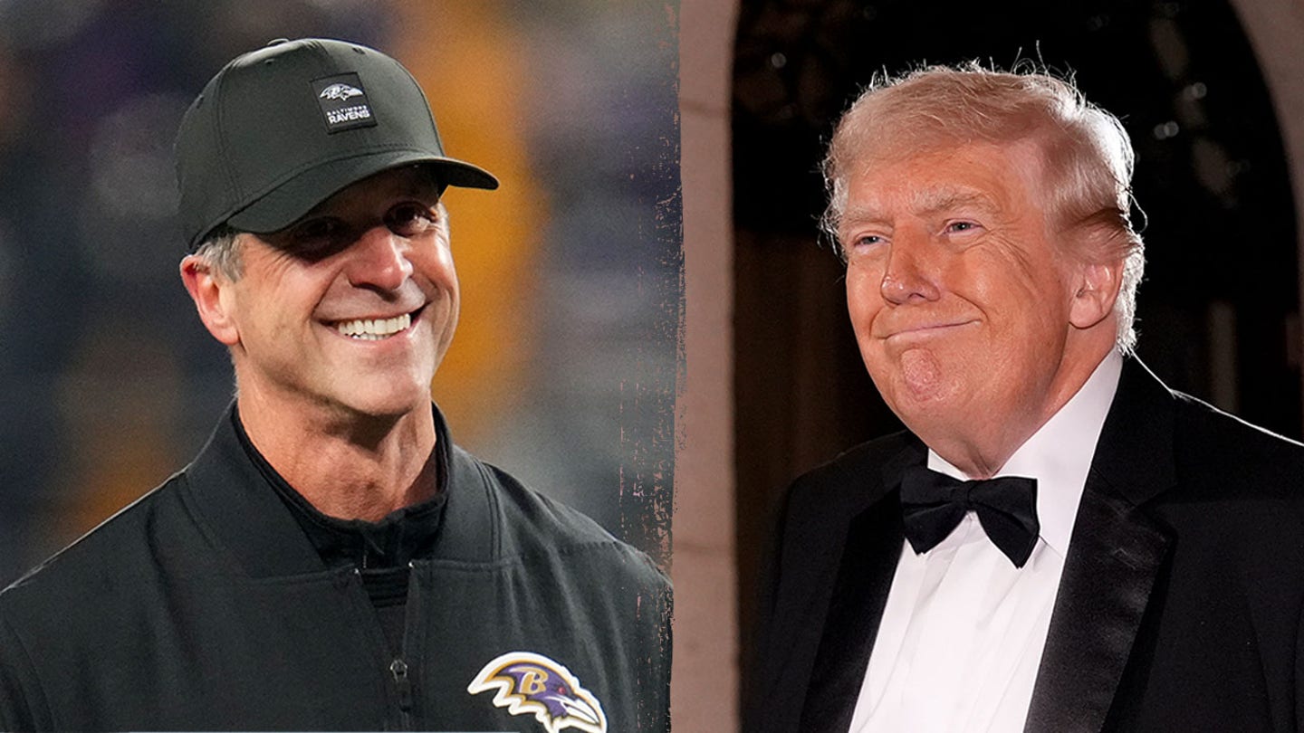 Trump urges John Harbaugh to take the Giants' head coaching job after stunning Ravens firing