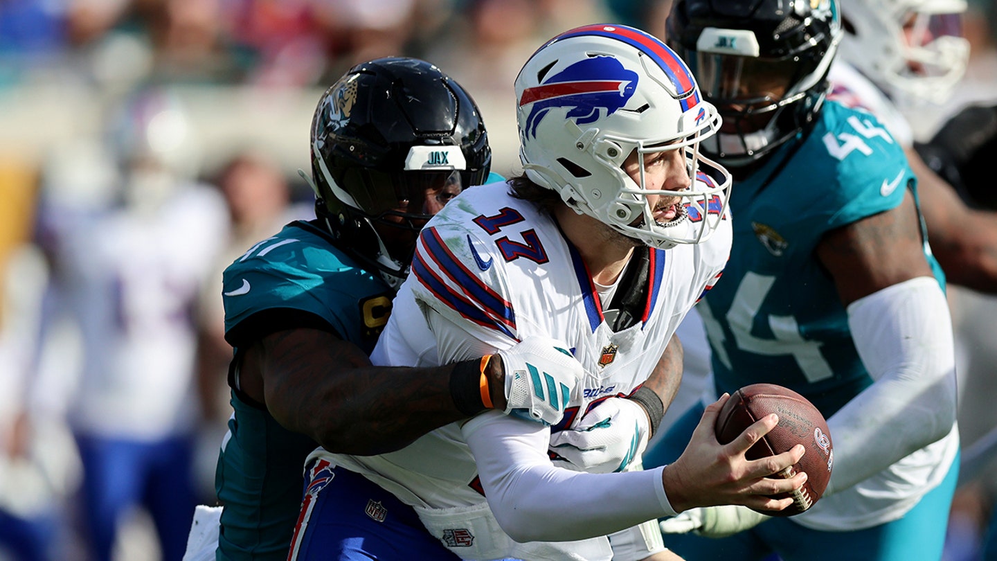 Josh Allen scores game-winning touchdown as Bills topple Jaguars in wild-card round