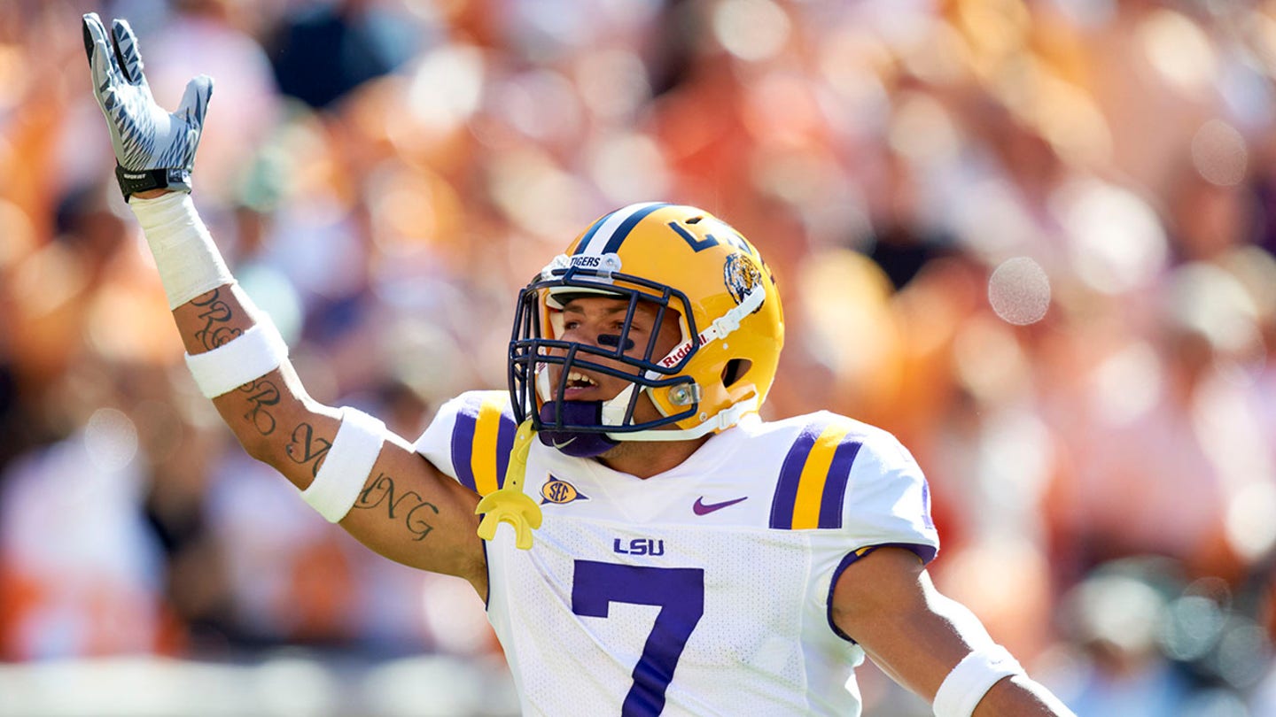 LSU safety Tyrann Mathieu during game against Tennessee at Neyland Stadium in Knoxville, Tenn., Oct. 15, 2011.