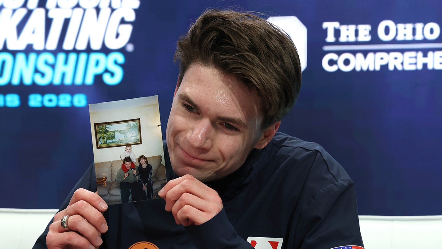 Figure skater Maxim Naumov makes US Olympic team one year after losing both parents in tragic DC plane crash