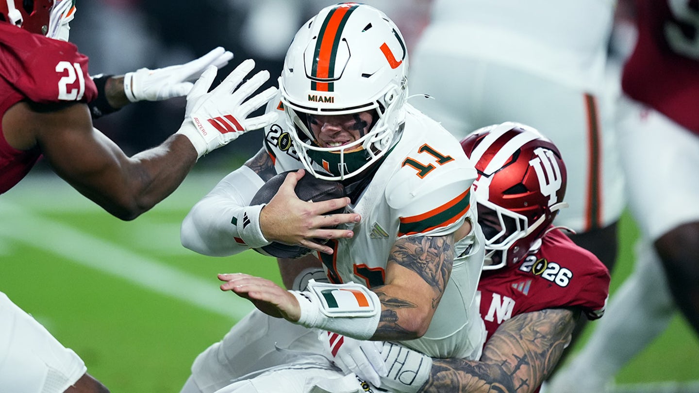 Miami's Carson Beck faces criticism for skipping postgame handshake after national title loss