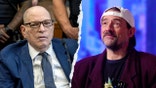 A split photo shows Harvey Weinstein and Kevin Smith