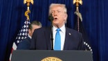 President Donald Trump speaking