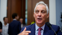 Rahm Emanuel blasts the Democratic Party's election autopsy and the Bidens, saying both have damaged the party's brand in a Katie Couric interview.