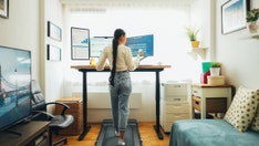 8 under‑desk workout tools to help you move more while you work