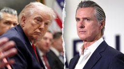 President Donald Trump questioned California Gov. Gavin Newsom's fitness for the White House, citing his dyslexia, which the Democratic elected officials has spoken openly about.