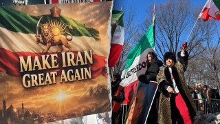 Hundreds rally outside Iranian UN ambassador's Fifth Avenue residence calling for regime change
