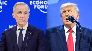Trump challenges Carney at Davos, asserts Canada should be 'grateful' for Golden Dome missile defense