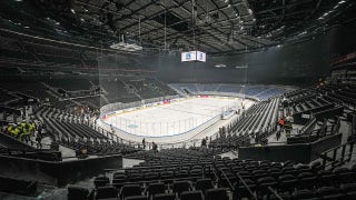 NHL fans mock Italy's Olympic hockey arena for tiny jumbotron amid mounting criticism