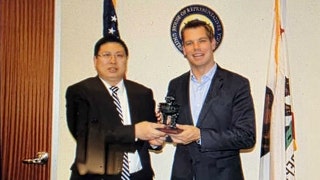 Unearthed photo of Swalwell meeting with top CCP official raises alarm bells: 'Very disturbing'