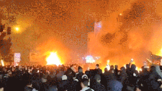 Protesters torch government buildings as Iran cuts internet during deadly uprising