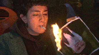 Woman's defiant act against Iran's supreme leader captures worldwide attention - Fox News