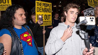 Riley Gaines, Nick Shirley ask where 'No Kings' protesters are on California bill they say targets journalists - Fox News