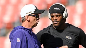 Ravens' coach reflects on struggles with Lamar Jackson after playoff miss - Fox News