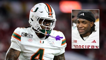 Indiana's D'Angelo Ponds reacts to Miami's Mark Fletcher Jr throwing punch after championship loss: 'Shocked'