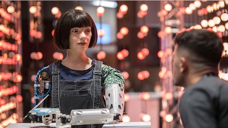 Ai-Da robot becomes first humanoid to design building for space exploration missions