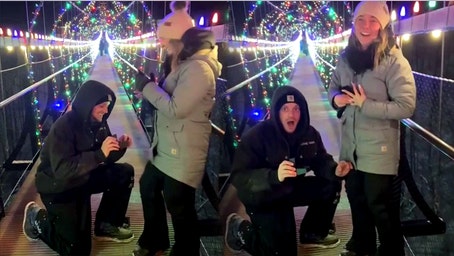 Man drops ring from 118-foot bridge during proposal, but there's a happy ending