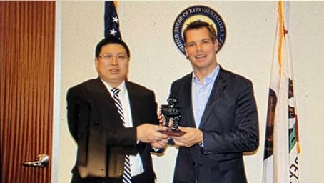 Unearthed photo of Swalwell meeting with top CCP official raises alarm bells: 'Very disturbing'
