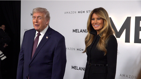 Trump says Melania has been 'more outspoken' this term at Trump Kennedy Center documentary premiere