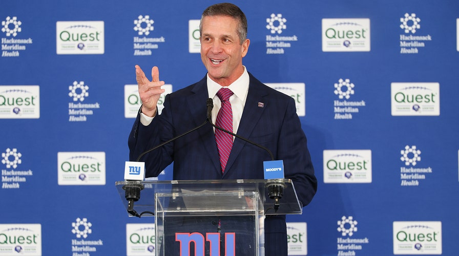 John Harbaugh responds to Trump's endorsement as Giants head coach