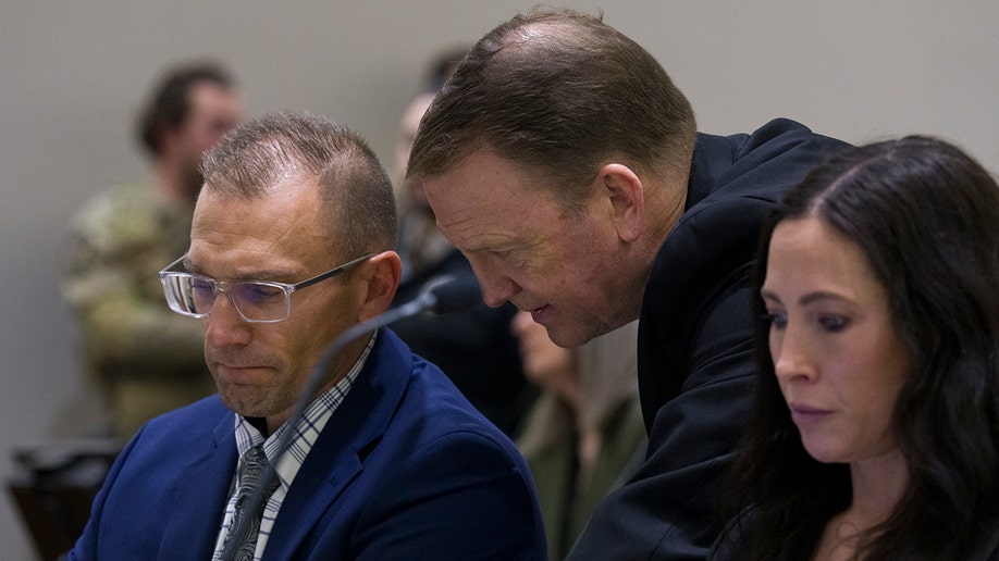 Deputy Utah County Attorneys Christopher Ballard and Ryan McBride during the Tyler Robinson trail for the assassination of Charlie Kirk