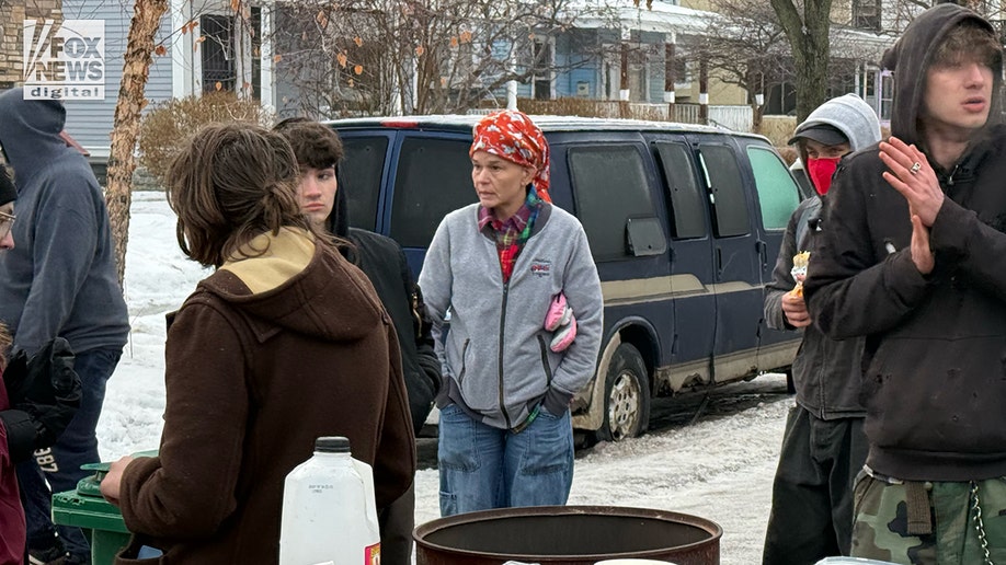 Location of ICE shooting barricaded by residents in Minneapolis